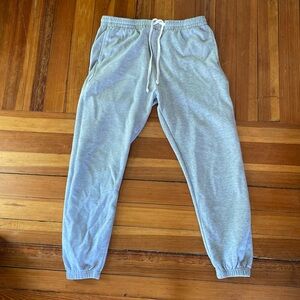 Lightly loved Pacsun grey sweatpants jogger size XL